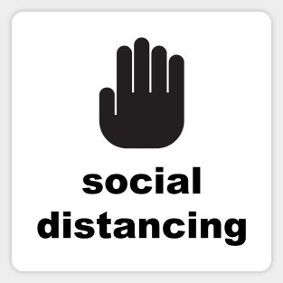 Social distancing Magnet